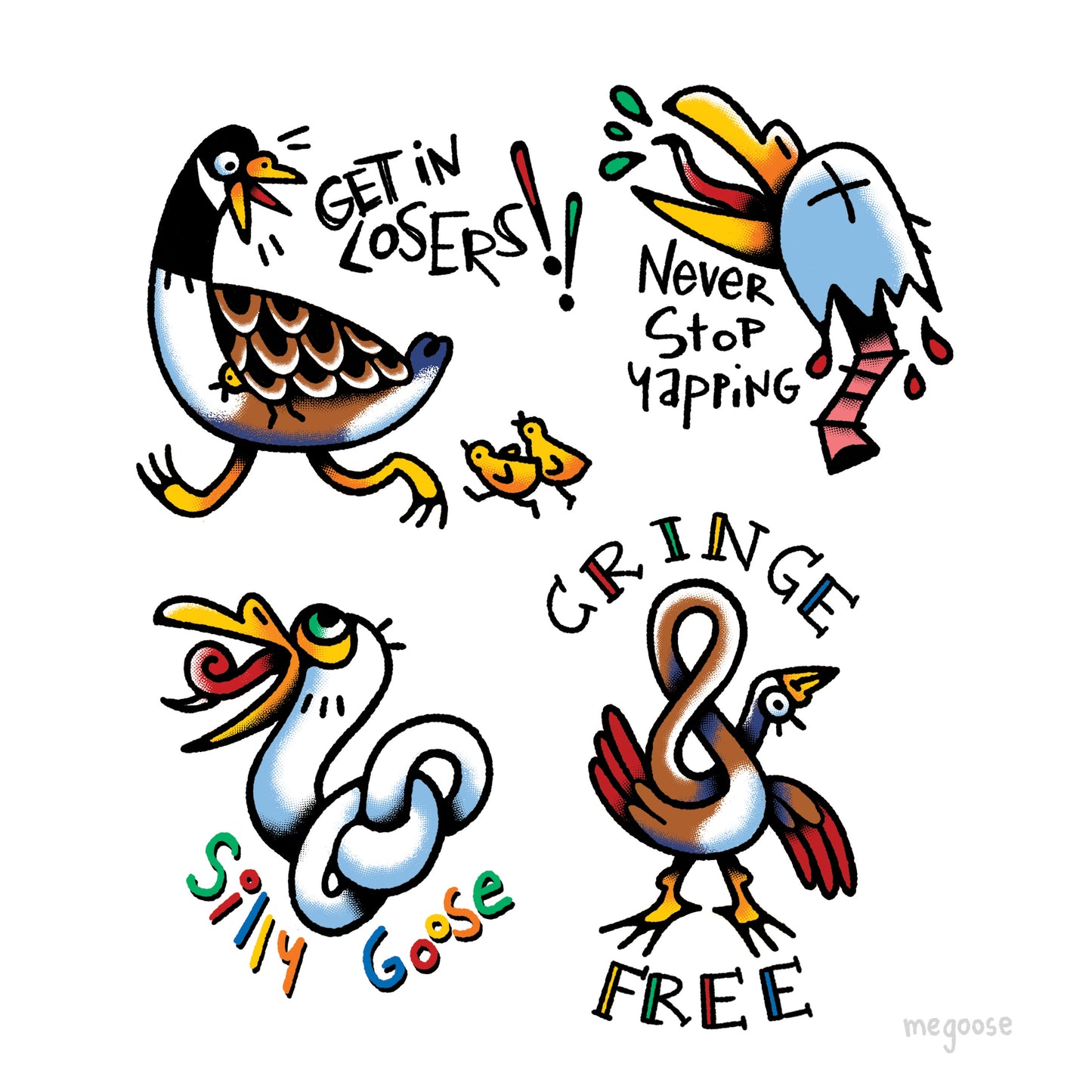 Goose Stickers