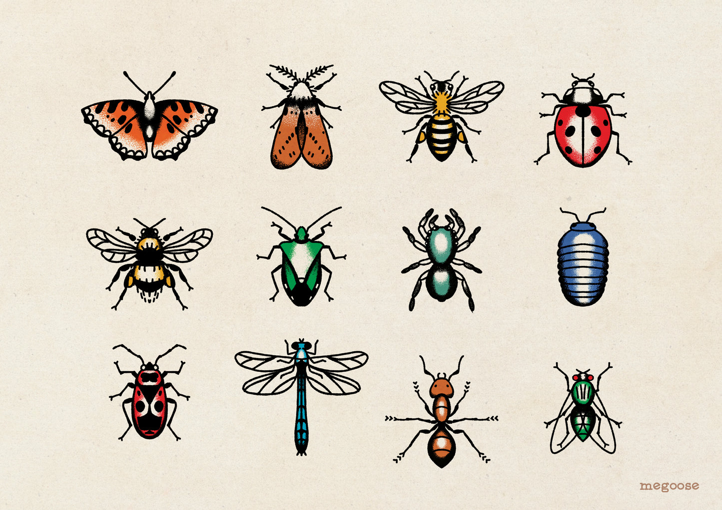 Bugs Sticker Sheet